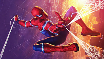 MCU (Comics), Spider-Man , Magnificent artwork, Spider-Man fandom HD wallpaper
