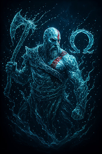 Kratos: Tide of War — God of War , God of War, warrior, god, water, Kratos (God Of War) HD phone wallpaper