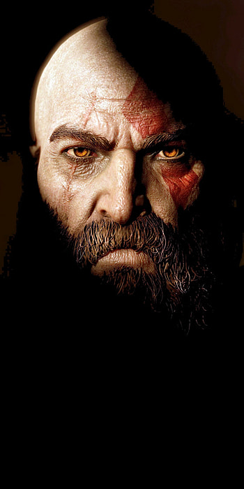 Kratos, nose, jaw HD phone wallpaper