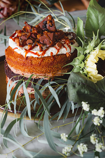 Food, Desert, Still Life, Branches, Cake, Bakery Products, Baking HD phone wallpaper