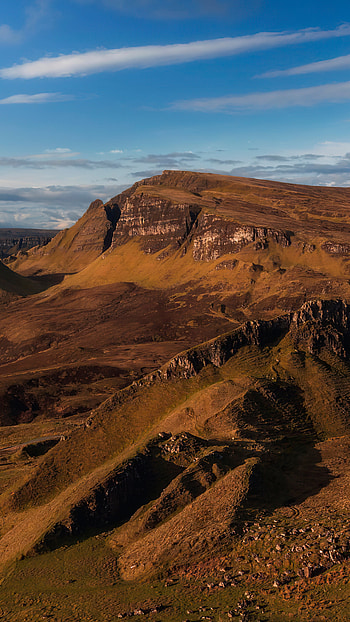 The Quiraing, Iguana on Skye, Sony Xperia X , Stunning visuals HD phone wallpaper
