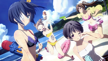 Love, Chunibyo and Other Delusions, Delusional love, Anime couple, Magical charm HD wallpaper