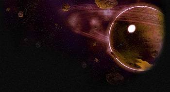 Red Planet, flood, planet, red, space HD wallpaper