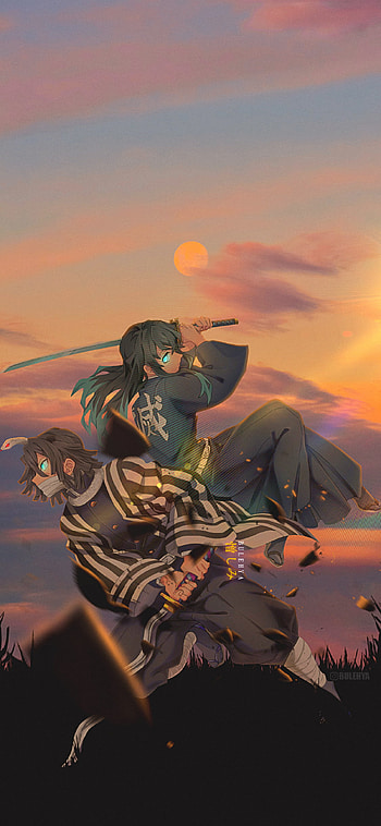 Demon Slayer, cloud, naruto, sky, zenitsu, pillar, kimetsunoyaiba, tanjiro, demonslayer, muzan, onepiece, giyu HD phone wallpaper