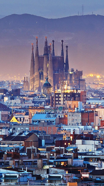 Barcelona attractions, Landmarks, Tourist hotspots, Travel inspiration HD phone wallpaper
