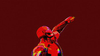 Iron Man Minimal Art , iron-man, superheroes, minimalism, minimalist, artist, artwork, digital-art HD wallpaper