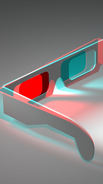 4d, Glasses Illustrator, 4 d HD phone wallpaper