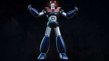 Mazinger Z artwork, ArtStation showcase, Creative talent, Artistic exploration HD wallpaper