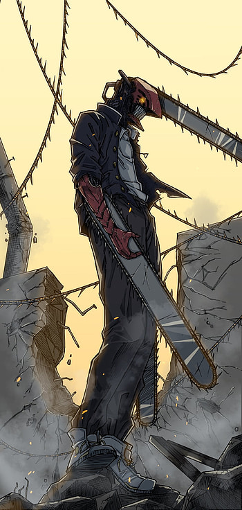Chainsawman, chainsaw, summerwatermelon, denji HD phone wallpaper