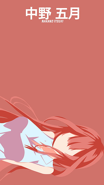 NAKANO Itsuki, the quintessential quintuplets, Go-tōbun no hanayome HD phone wallpaper