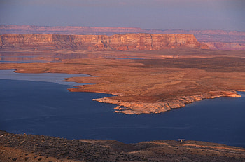 Nature, Sea, Desert, Shore, Land, Canyons, Shores HD wallpaper