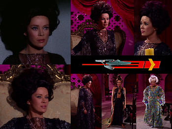 Antoinette Bower as Sylvia from Star Trek: The Original Series, TOS, Sylvia, Catspaw, Antoinette Bower, Star Trek HD wallpaper