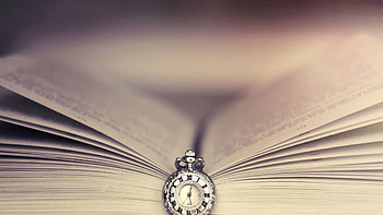 Clock, Miscellanea, Miscellaneous, Book, Mood, Bookmark HD wallpaper