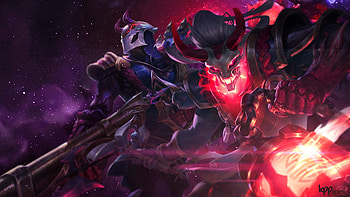 Thresh & Jhin HD wallpaper