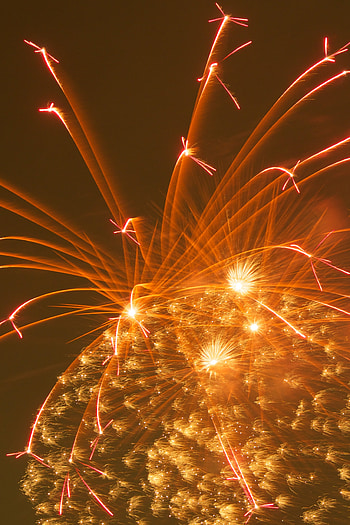 Holidays, Salute, Sparks, Fireworks, Firework, Celebration HD phone wallpaper