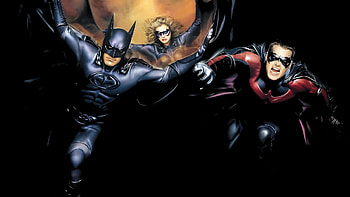 Batman, Robin and Batgirl, Batman, robin, Batgirl, George Clooney, Chris O'Donnell HD wallpaper