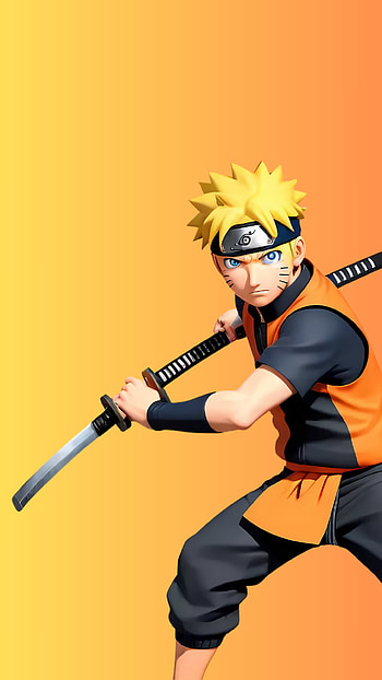 Naruto Katana, Naruto, Anime, katana HD phone wallpaper