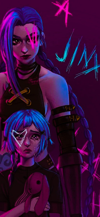 Arcane, Anime, Enemy, Jinx HD phone wallpaper