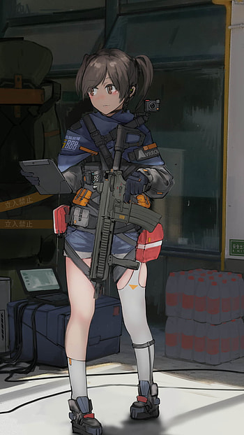 soldier, Anime, Original HD phone wallpaper