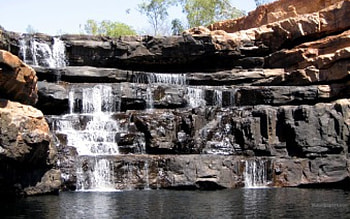 Bell Gorge Waterfall, western australia, waterfall, rocks, bell gorge HD wallpaper