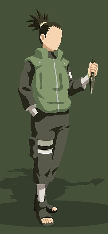 Shikamaru Nara, _, New, art, Anime, Samurai, Art_work, Shikamaru_Nara, Green HD phone wallpaper