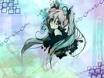 Hatsune Miku, blue, colorful, twintail, cute, beautiful, vocaloid, pink hair, beauty, miku, vocaloids, anime, pretty, hatsune, cool HD wallpaper