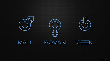 Geek Minimalism, geek, computer, minimalism HD wallpaper