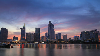 Ho Chi Minh City, Stock video footage, Vibrant city life, Dynamic scenes HD wallpaper