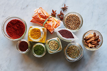Kitchen spice collection, Culinary creativity, Seasoning possibilities, Flavorful meals HD wallpaper