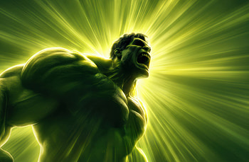 Hulk Green Monster Dominates, hulk, superheroes, artwork, art, digital-art, ai HD wallpaper