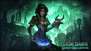 Grim Dawn , Gaming art, Dark fantasy universe, Aesthetic gaming backgrounds HD wallpaper