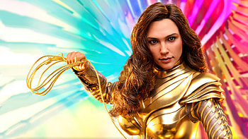 Wonder Woman 1984 Golden Armor, wonder-woman-1984, superheroes, artist HD wallpaper