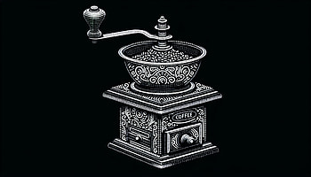 Vintage Coffee Grinder, coffee grinder, coffee, grinder, vintage, kitchen HD wallpaper