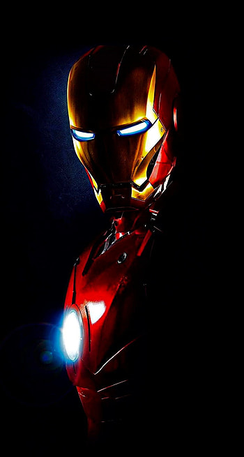 Ironman, automotive lighting, art HD phone wallpaper