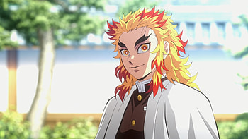 Kyojuro Rengoku, Anime, Demon Slayer: Kimetsu no Yaiba, Kyojuro Rengoku HD wallpaper