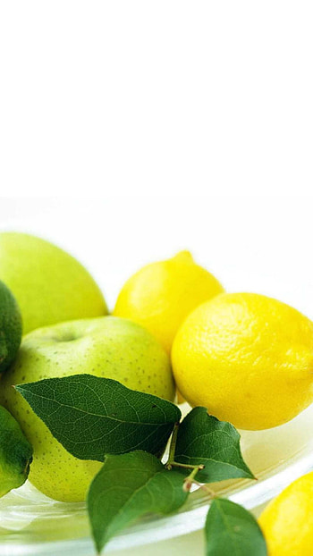 Apple, Lemons HD phone wallpaper