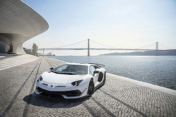 Lamborghini Aventador SVJ White Lisbon , lamborghini-aventador-svj, lamborghini-aventador, lamborghini, cars, 2018-cars HD wallpaper