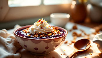 Delicious Acai Bowl – A Ultra Delight, acai bowl, yogurt, granola, breakfast, dessert HD wallpaper