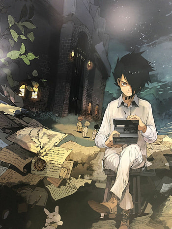 Ray Promised Neverland, Enigmatic character, Dark past, Determined survivor HD phone wallpaper
