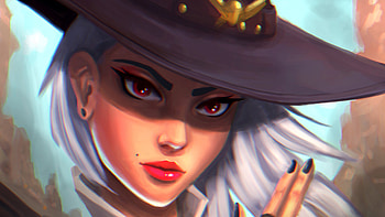 Ashe From Overwatch, ashe-overwatch, overwatch, games, artstation HD wallpaper
