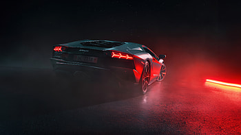Lamborghini Aventador S In Full Throttle , lamborghini-aventador, lamborghini, cars, behance HD wallpaper