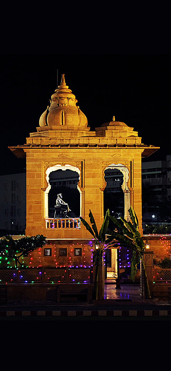 Smriti Mandir Reshimbag Nagpur, graphy HD phone wallpaper