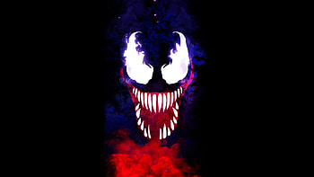 Venom Minimal 2020, venom, superheroes, artwork HD wallpaper