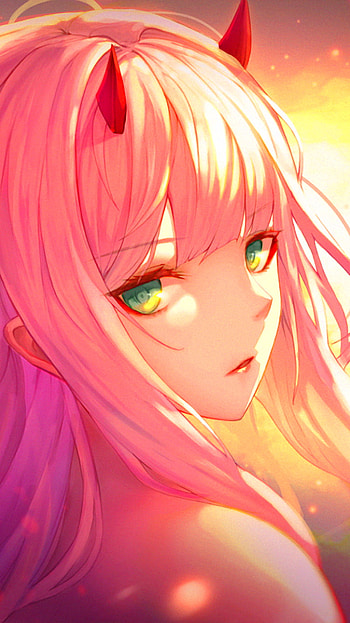 Zero Two — Darling in the FranXX: Sunset , Zero Two (Darling in the FranXX), Anime, Darling in the FranXX HD phone wallpaper