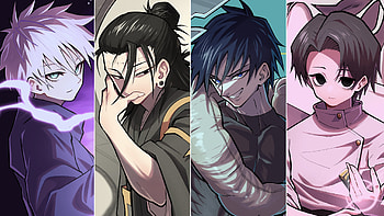 Satoru Gojo, Suguru Geto, Toji Fushiguro And Yuta Okkotsu Jujutsu Kaisen HD wallpaper