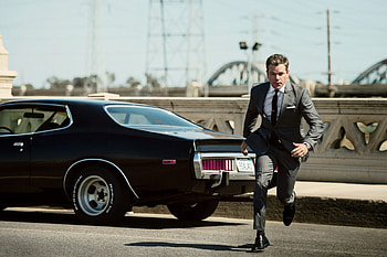 Matt Damon, Actor, Matt Damon car, High-quality HD wallpaper