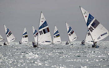 Sports, Olympiad, Lasers, Portland, Weymouth Harbor, Weymouth Harbour, Regatta HD wallpaper