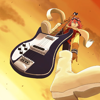 Haruko Haruhara, Anime character, FLCL series, Zerochan gallery HD phone wallpaper