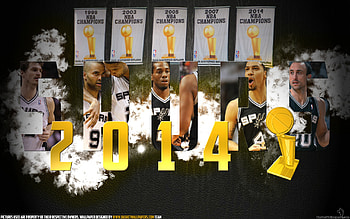San Antonio Spurs 2014 NBA Champions HD wallpaper