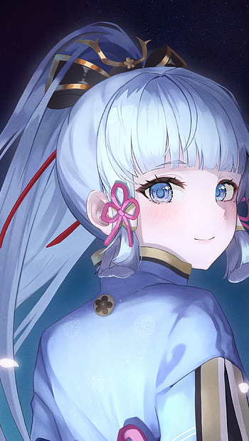 Kamisato Ayaka, Kamisato Ayaka (Genshin Impact), video game, Genshin Impact HD phone wallpaper